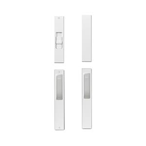 White Flush Mount Handle Set 9165980 White Flush Mount Handle Set 9165980 Image